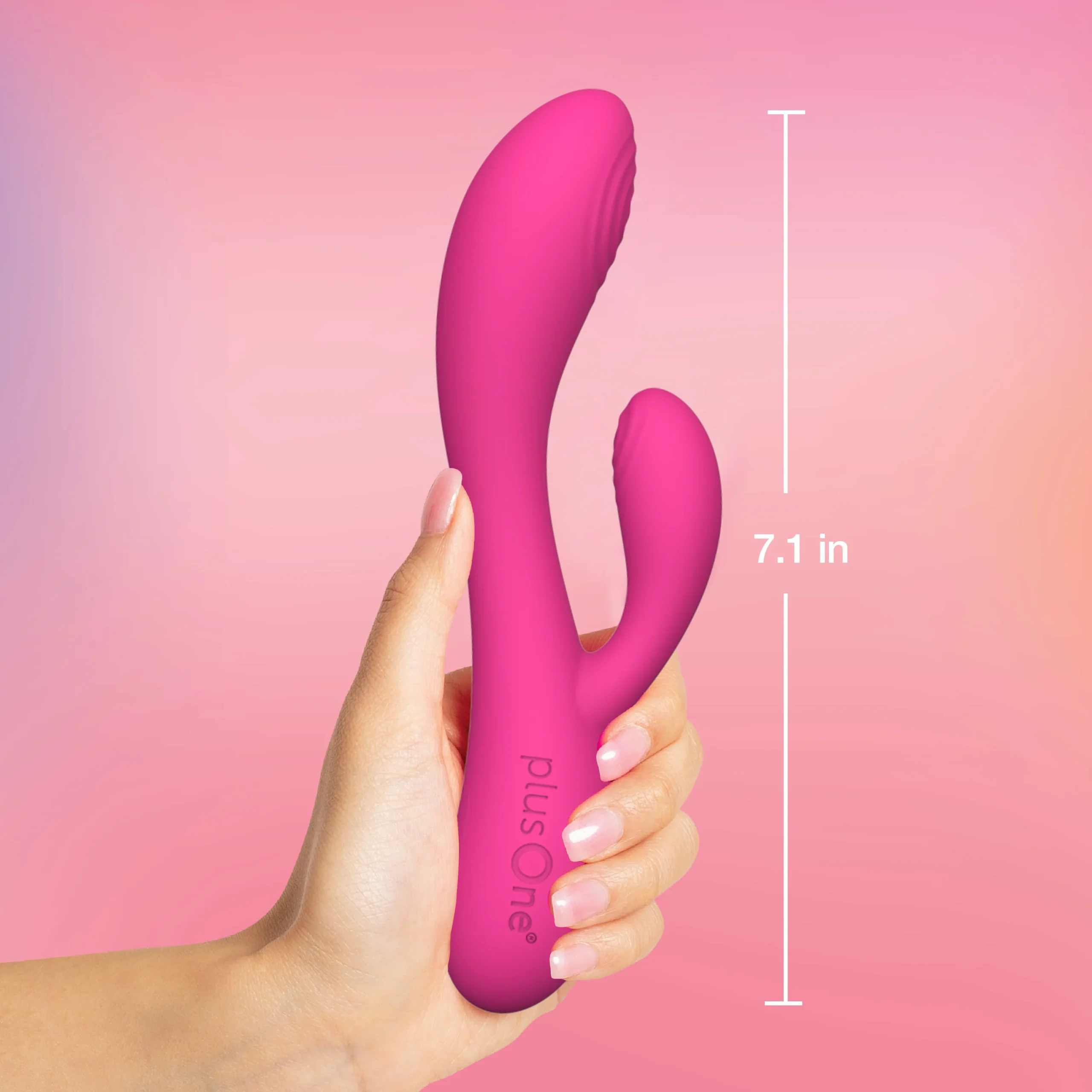 plusOne? Dual Rabbit Vibrating Massager - Image 2