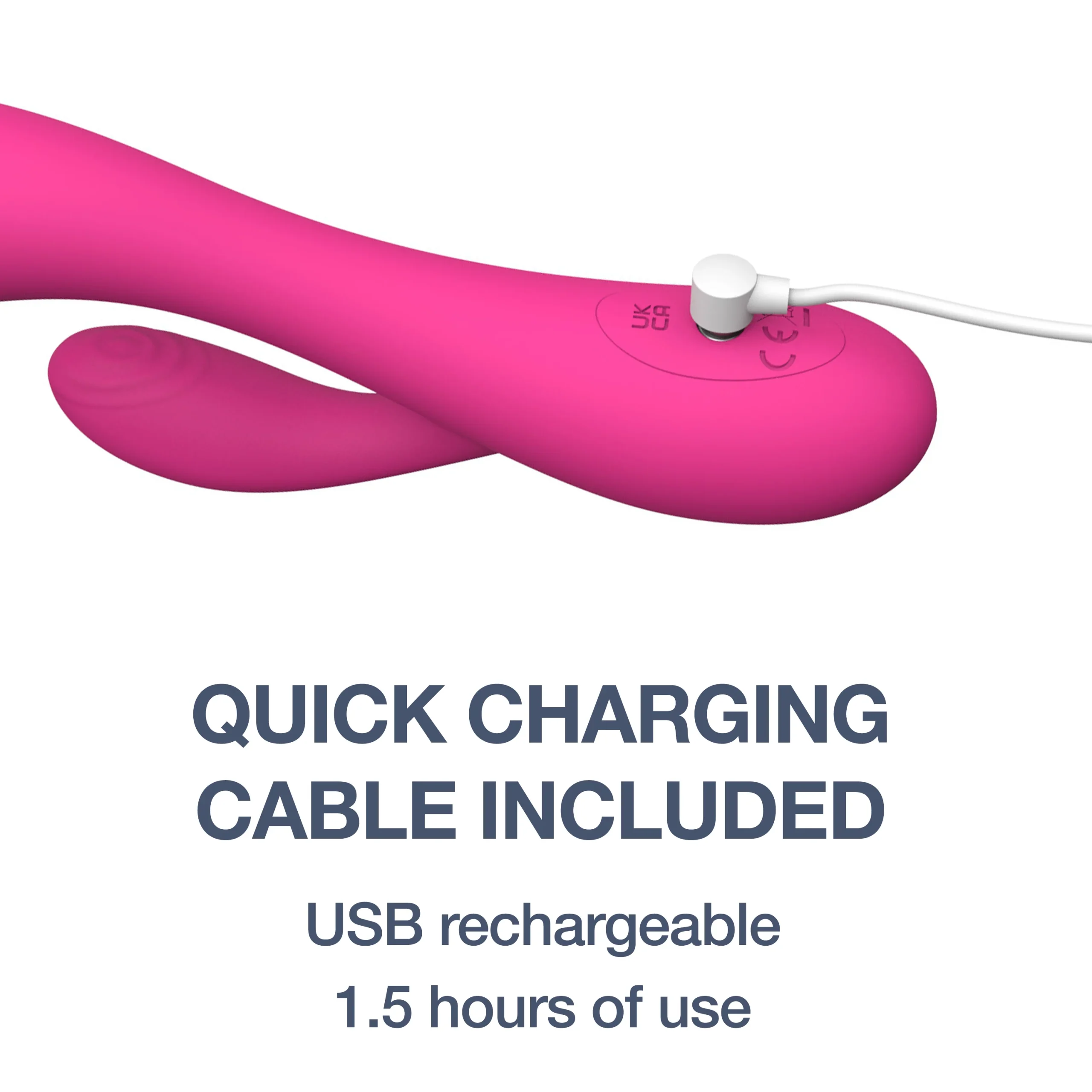 plusOne? Dual Rabbit Vibrating Massager - Image 7