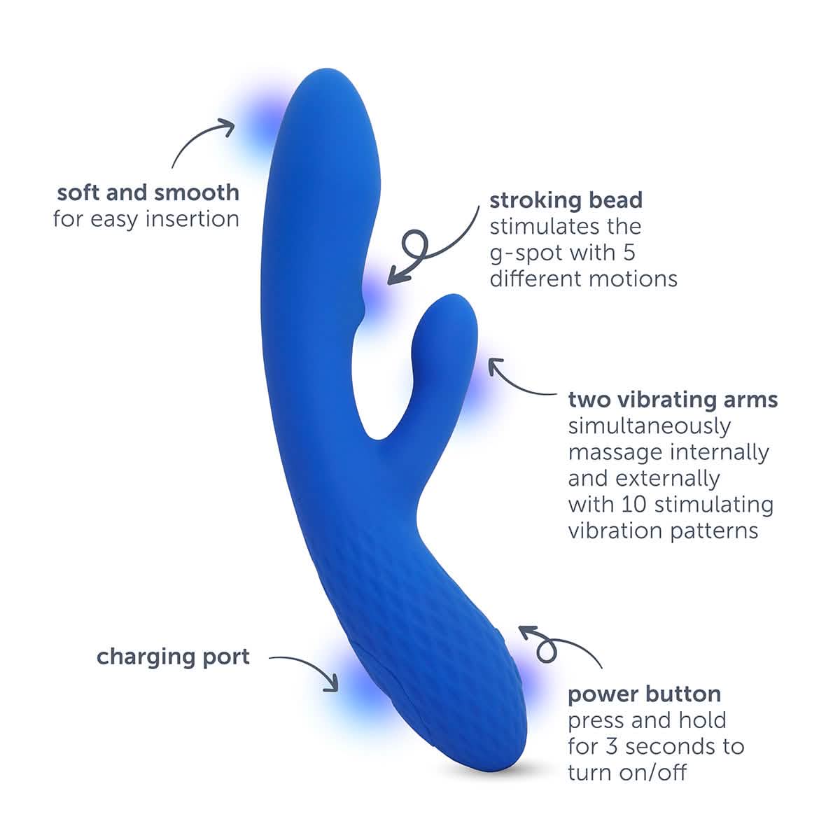 plusOne? luxe dual massager - Image 2
