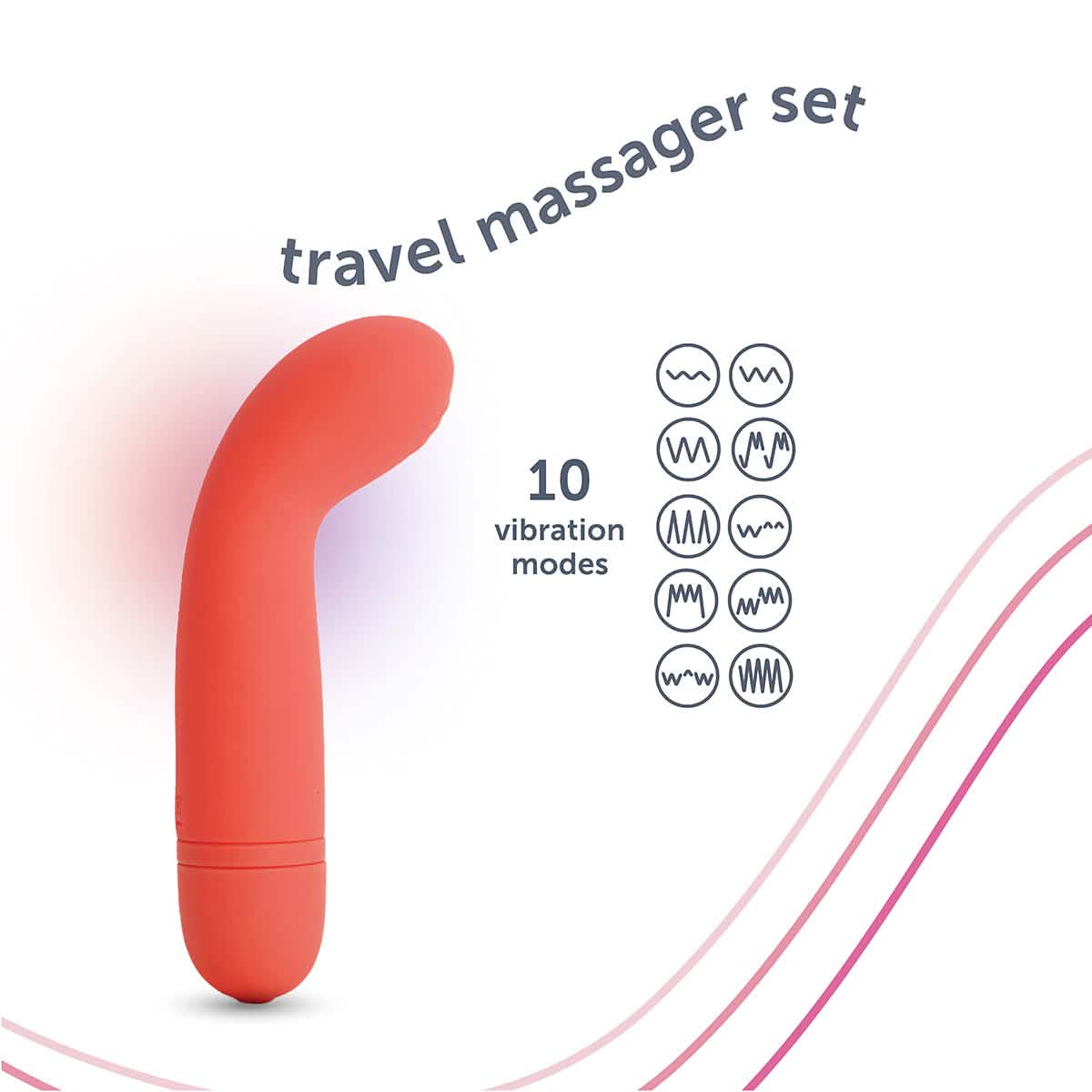 plusOne? travel massager set - Image 5